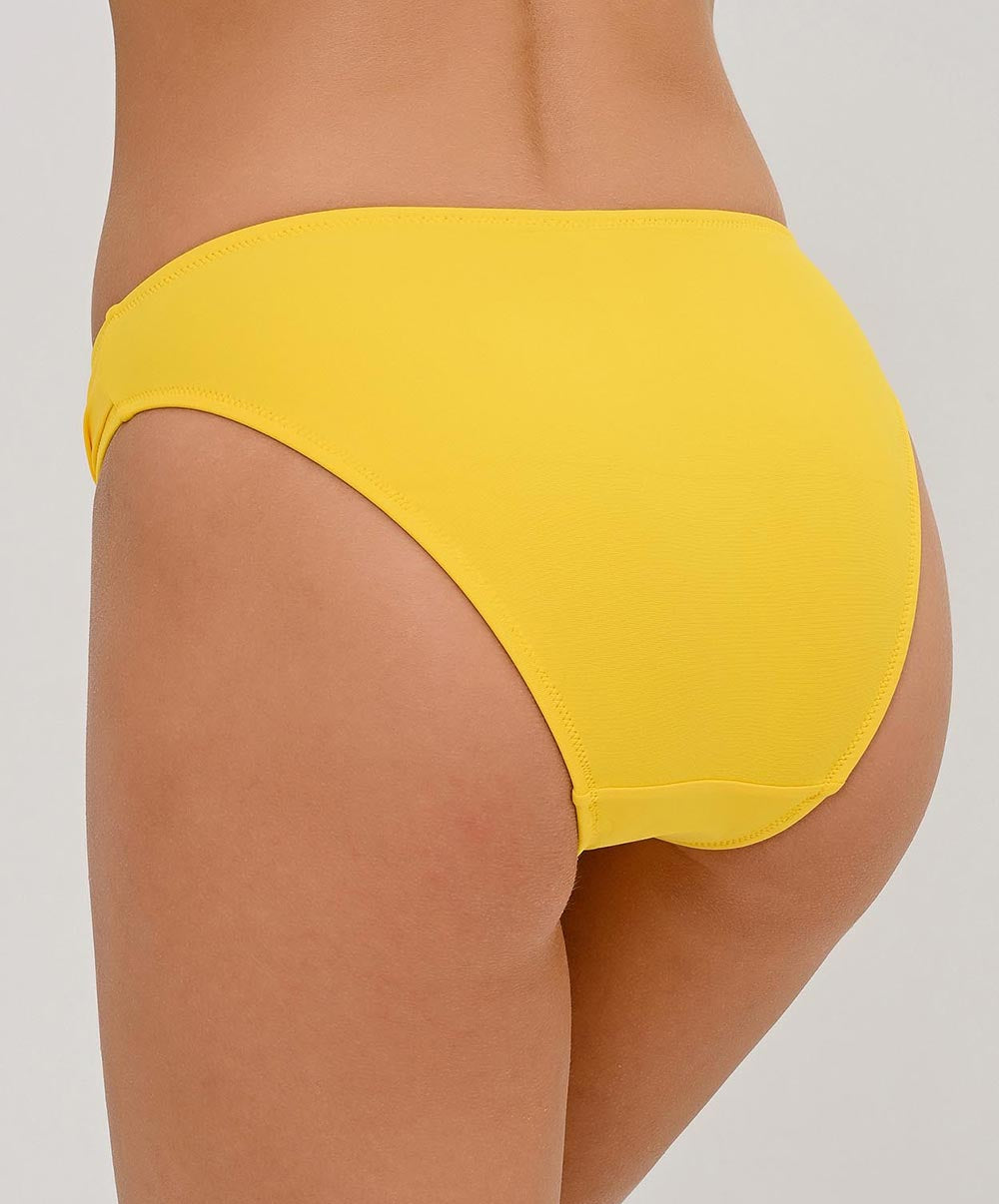 Slip de bain La Chiquissima jaune Antigel Bain FBB0314-MS