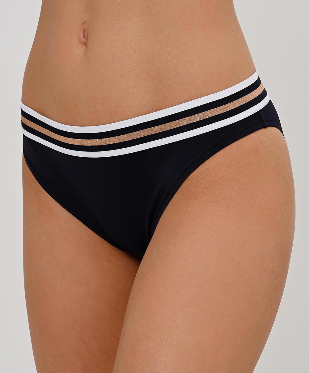 Slip de bain Lise Charmel bain Énergie Nautique encre ABA0335-EN fashion