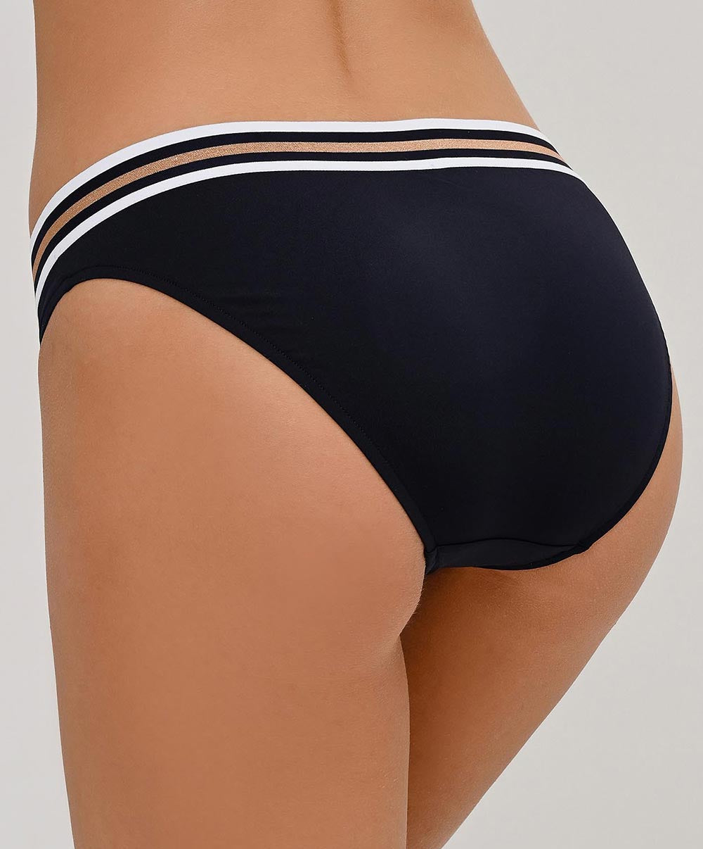 Slip de bain Lise Charmel bain Énergie Nautique encre ABA0335-EN fashion