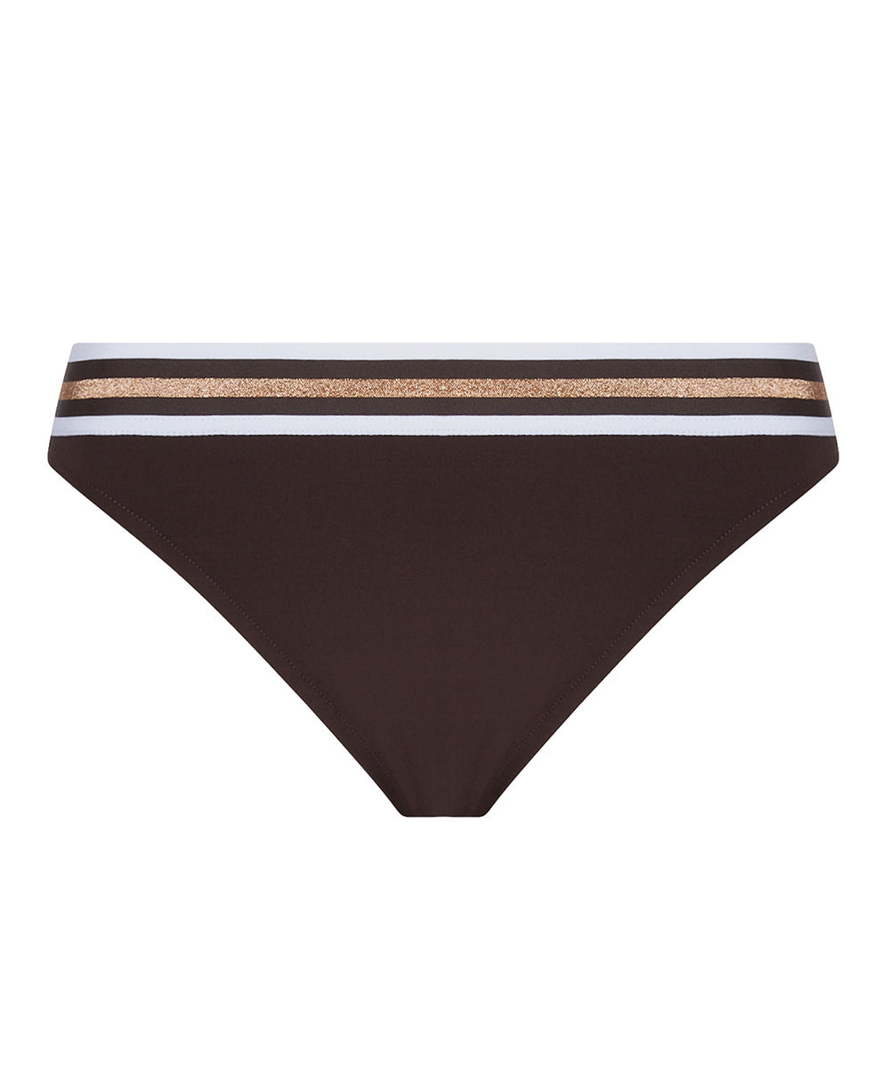 Slip de bain Lise Charmel bain Énergie Nautique taupe ABA0335-TN