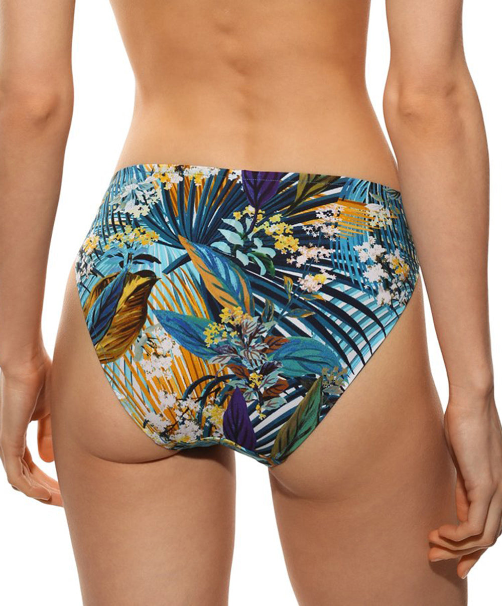 Slip de bain Lise Charmel bain Evasion Jungle aqua ABB0356-JA