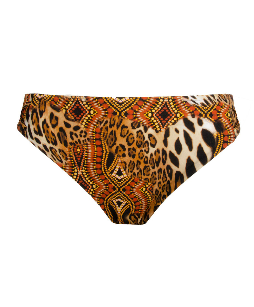 Antigel Bain La Muse Féline panther tie bikini swim briefs EBB0146-BF Antigel Bain La Muse Féline panther tie bikini swim briefs EBB0146-BF