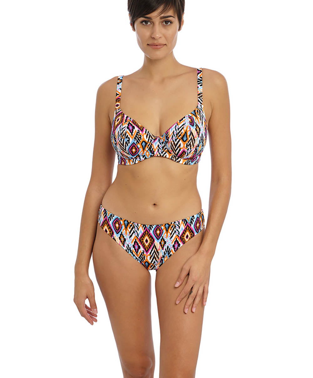 Bas de maillot de bain slip bikini Viva la fiesta Multicolore Freya swim AS204670-MUI