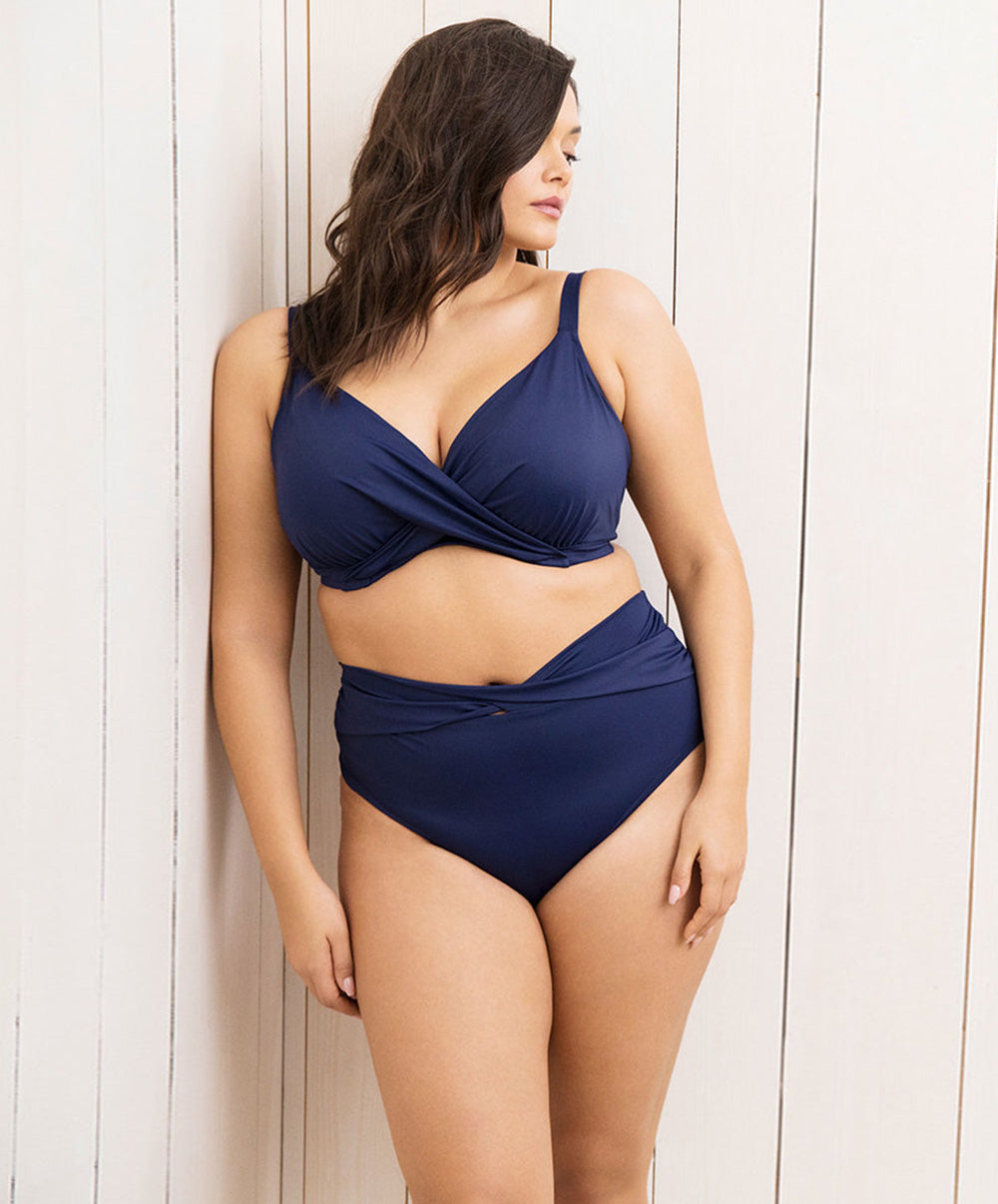 Slip de bain grande taille Elomi swim Magnetic midnight blue ES7196-MIH