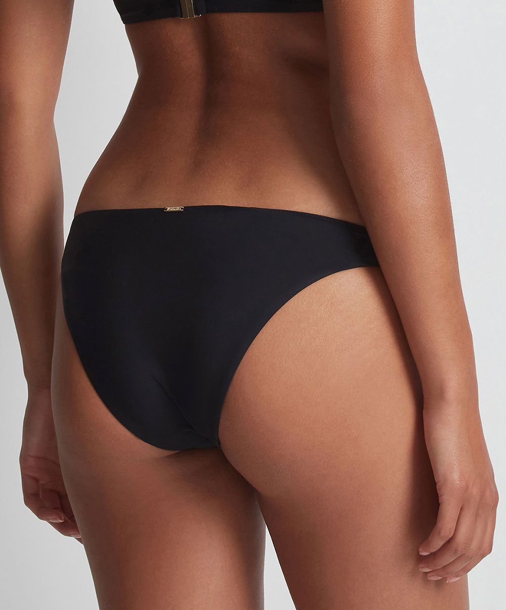 Slip de bain "Mini-Coeur" Aubade Bain Secret Cove noir LT20-NOIR