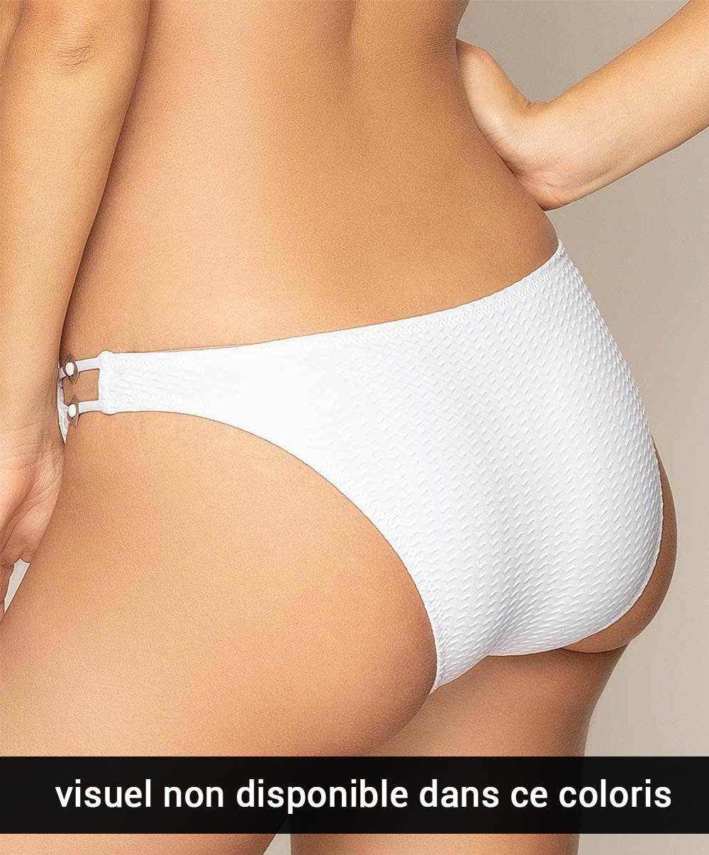 Slip de bain échancré L'Exquise Antigel noir Antigel Bain EBA0720-NO