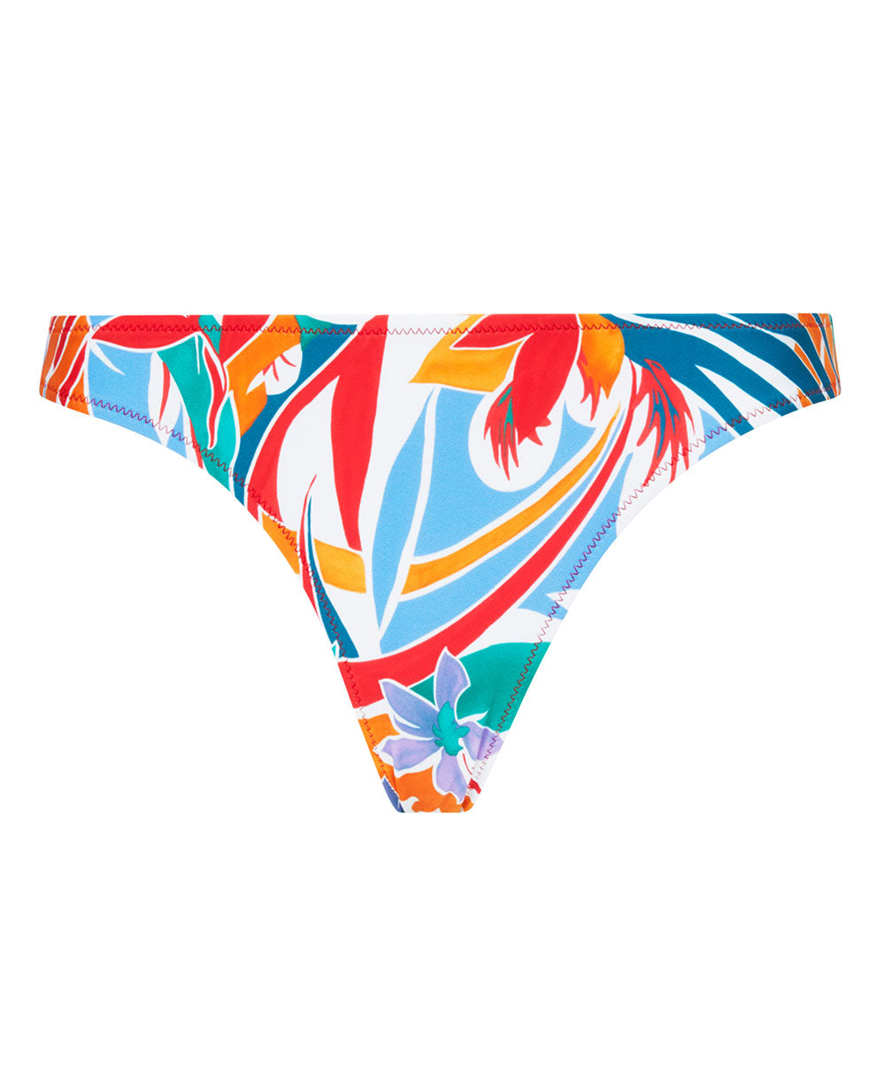 Slip de bain séduction La Flaneuse papiers découpés multicolore Antigel Bain EBB0767-PD