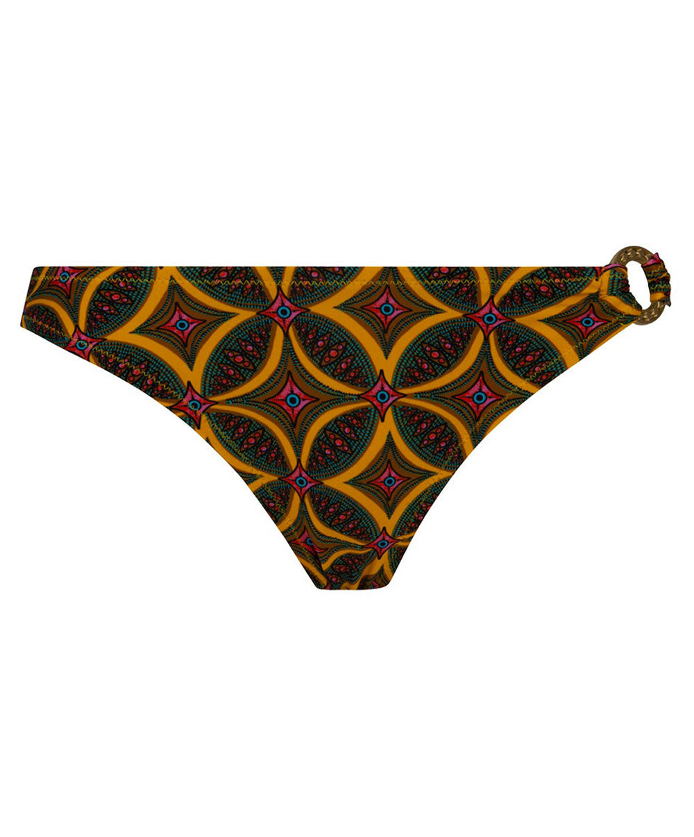Slip de bain séduction La Muse Africa jaune Antigel Bain EBB0756-JA