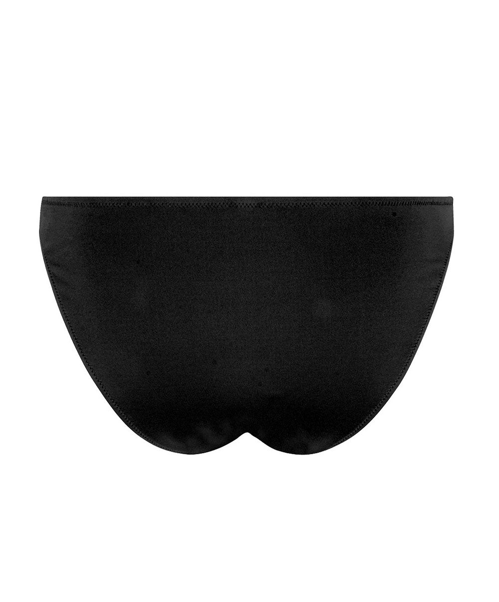 Slip de bain séduction La Muse Dentelle noir Antigel Bain EBB0706-NO 10