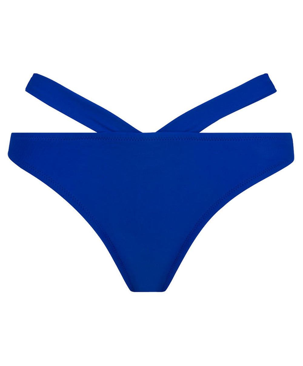 Slip de bain séduction La Chiquissima bleu electric Antigel Bain EBB0714-ME 10