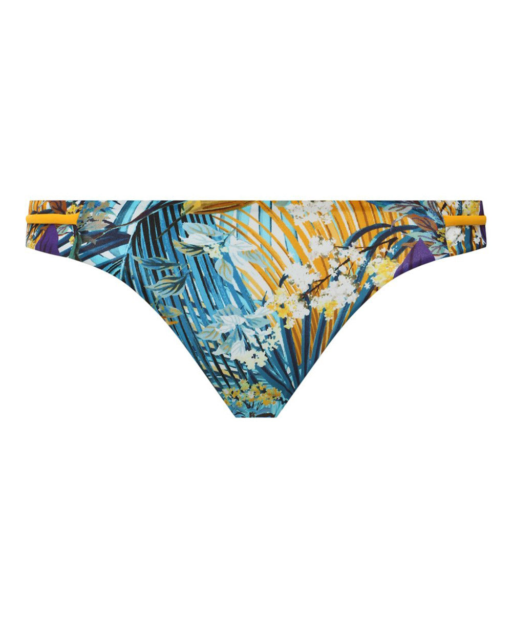 Slip de bain taille basse Lise Charmel bain Evasion Jungle aqua ABB0456-JA