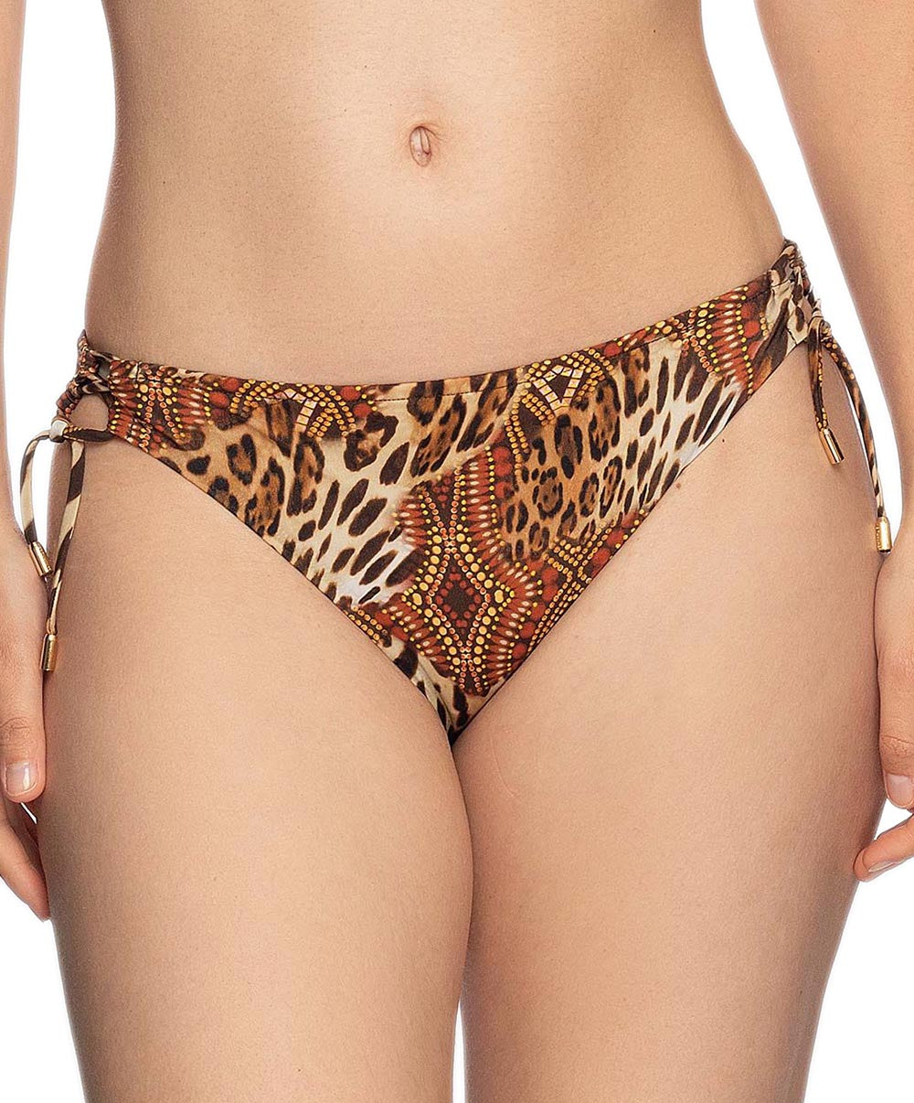 Slip de bain taille basse Lise Charmel bain Splendeur Féline panthère ABB0443-GF