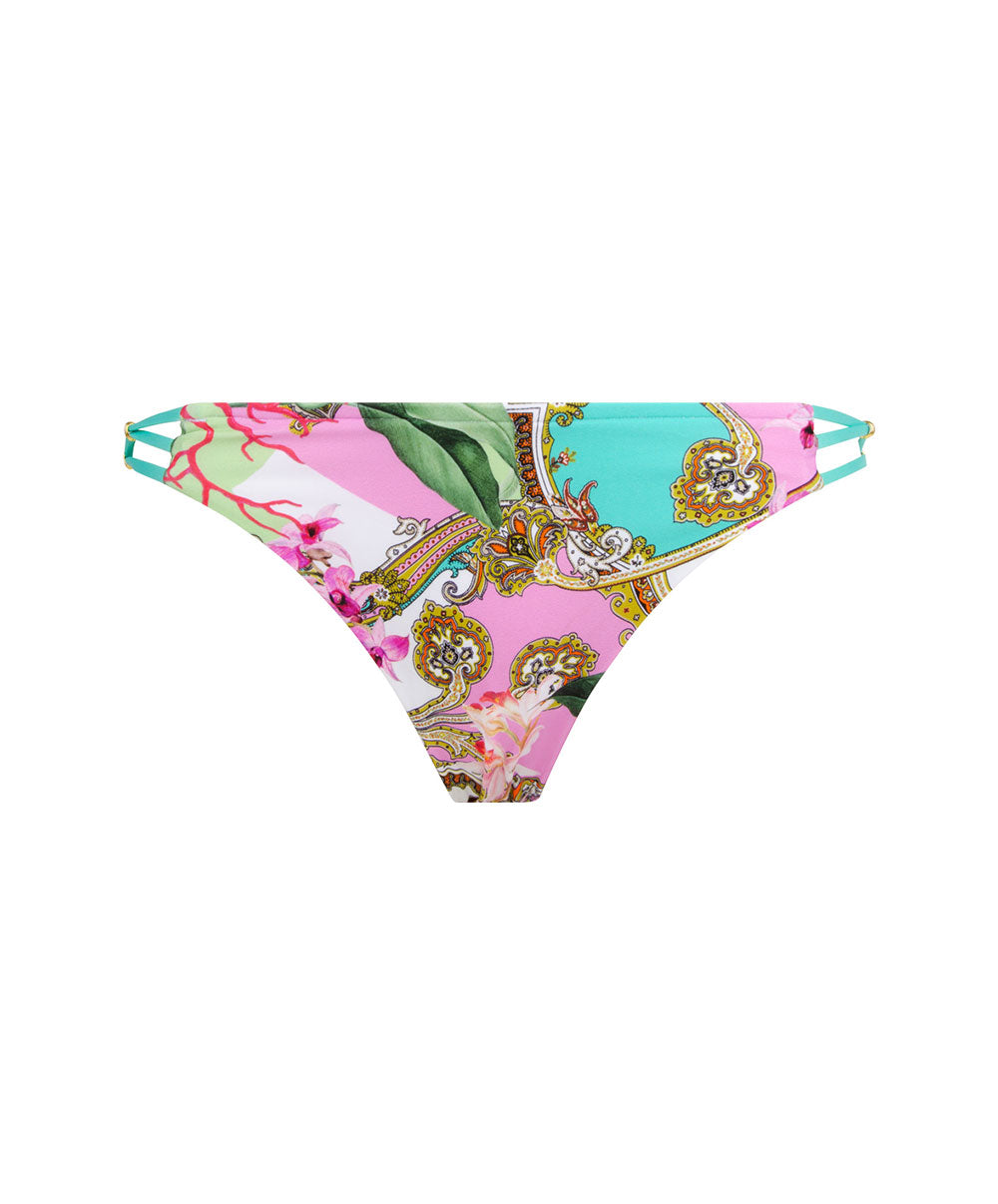 Slip de bain taille basse Lise Charmel bain Splendeur Orchidée pink ABB0453-PO