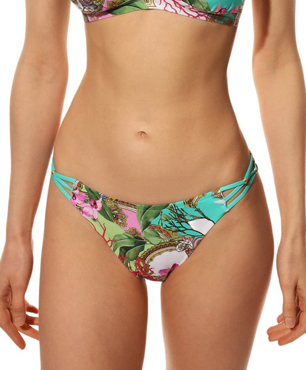 Slip de bain taille basse Lise Charmel bain Splendeur Orchidée pink ABB0453-PO