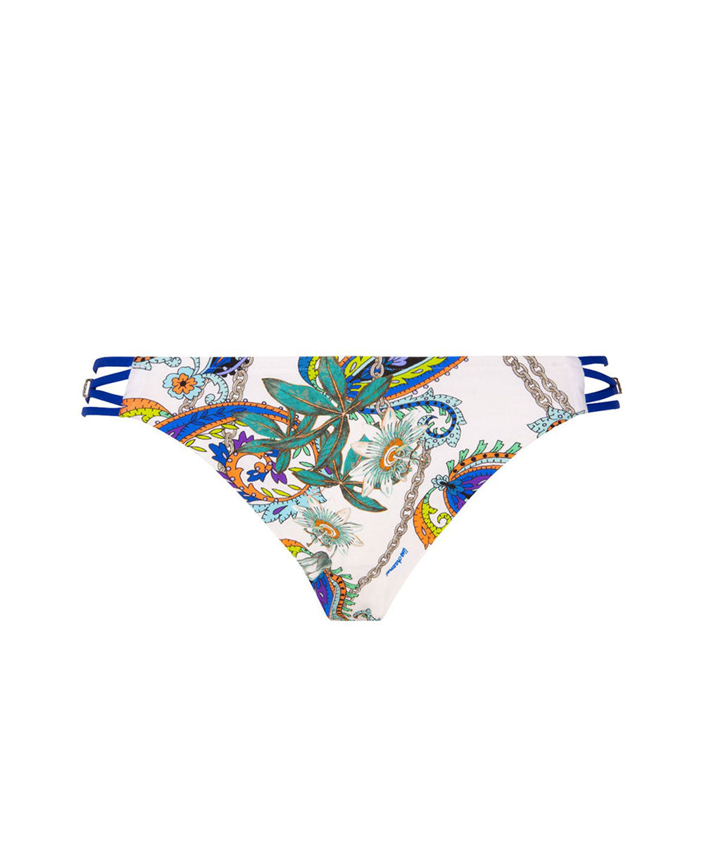 Slip de bain taille basse Lise Charmel bain Odyssée Cashmer bleu ABB0463-BC