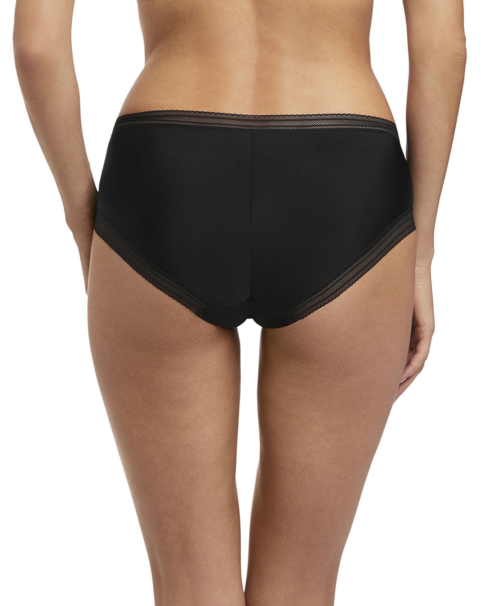 Slip dos opaque Fantasie Fusion noir FL3095-BLK