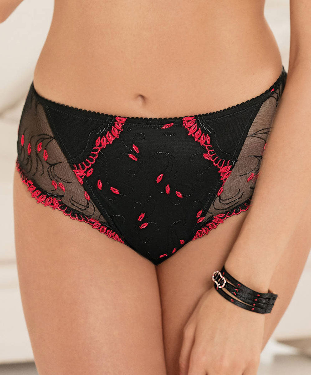 Slip Ecrin sensuel Noir Éprise de Lise Charmel BCG0215-ES