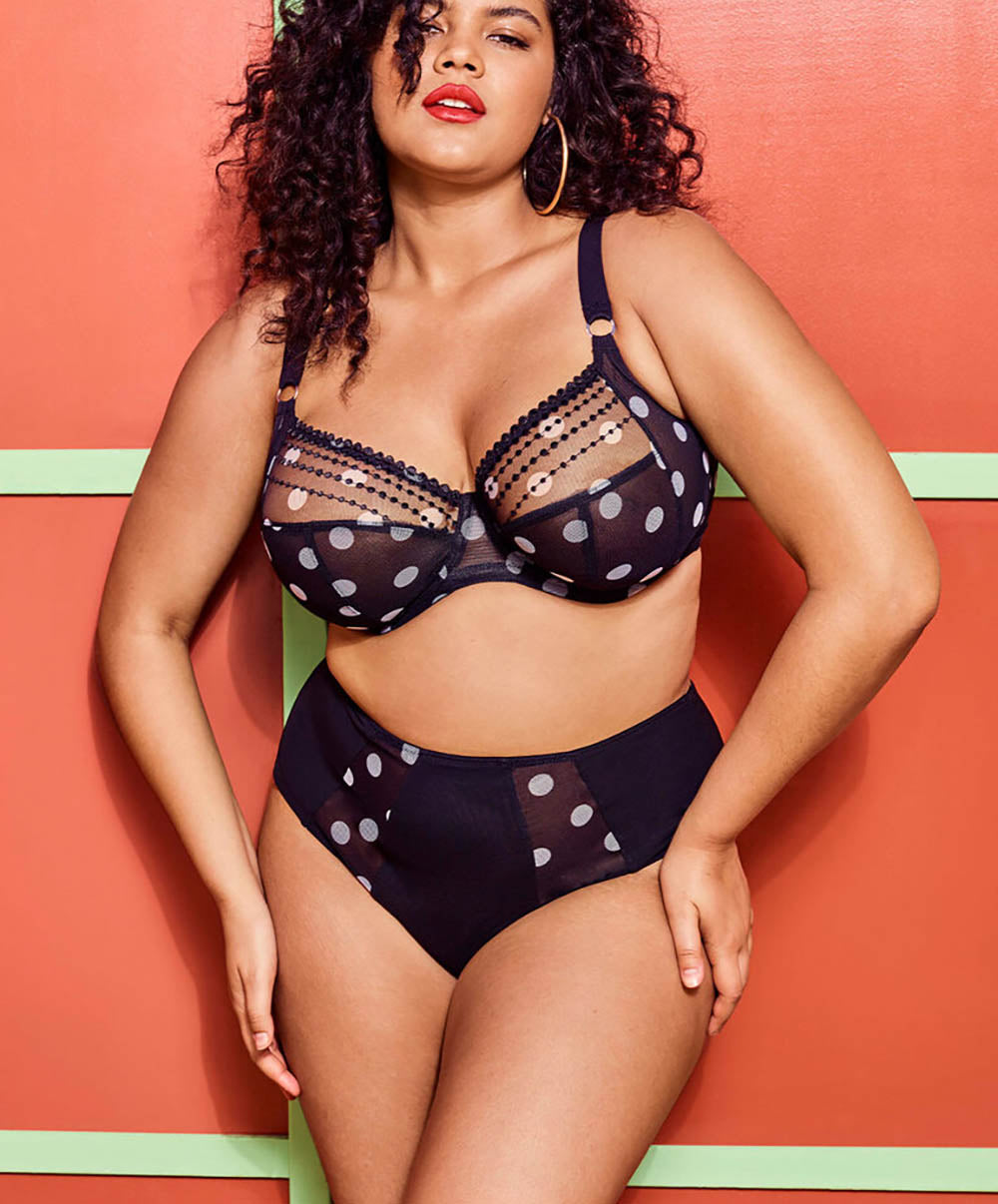 Slip couvrant Elomi Matilda Black dot EL8908-BDT