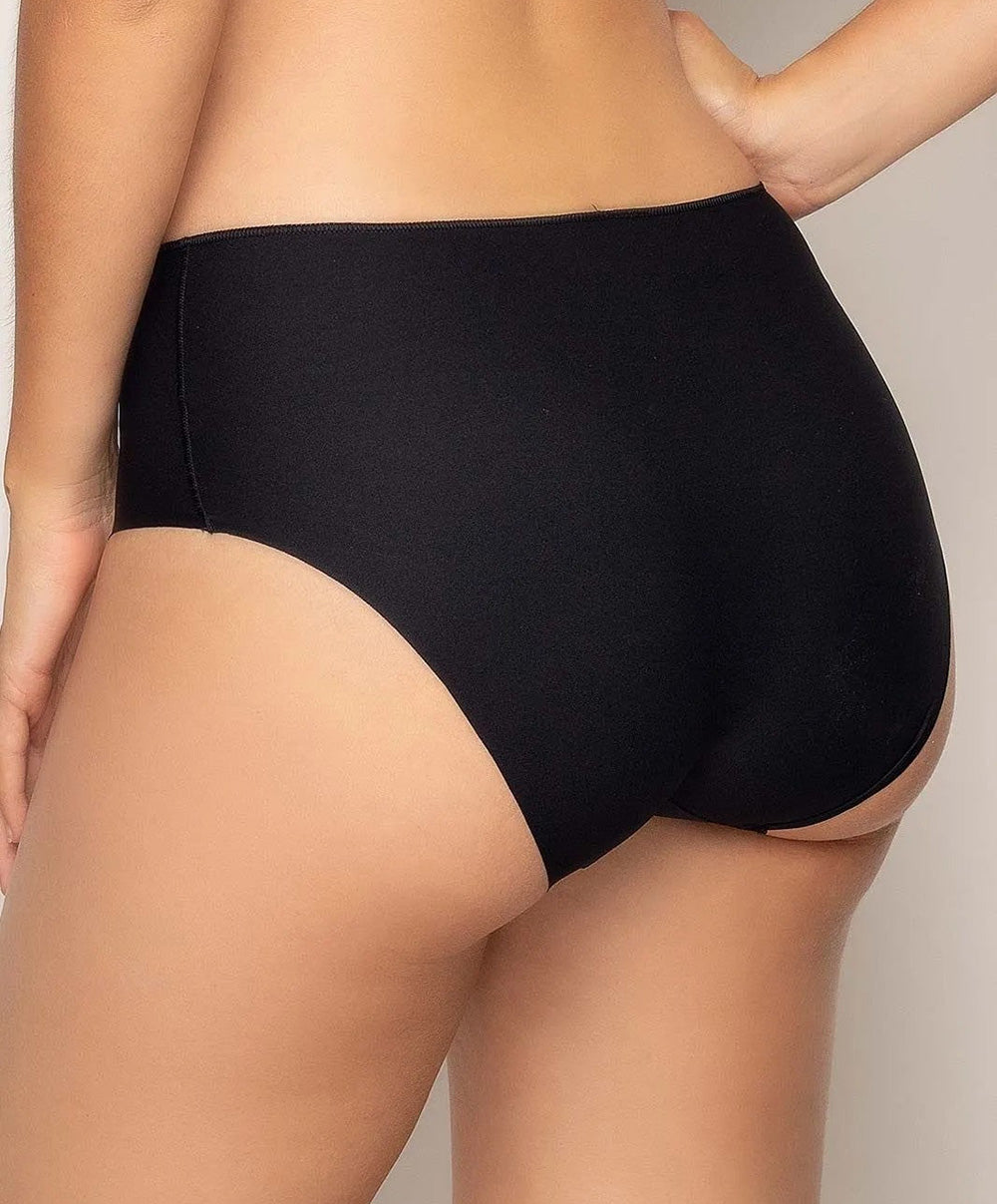 Slip fantaisie Antigel de Lise Charmel Culte Beauté noir ECH0266-NO