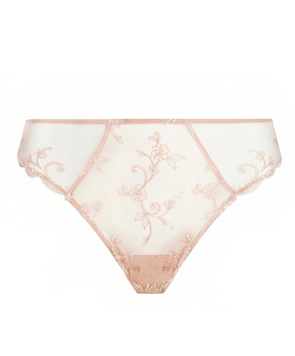 Slip "Fantaisie" Lise Charmel Déesse en Glam nude ACH0215-DN