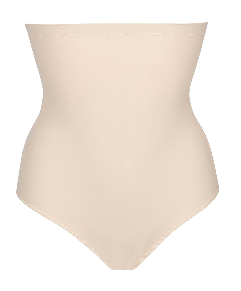 Slip gainant taille très haute PrimaDonna Perle café au lait 0562343-CAL