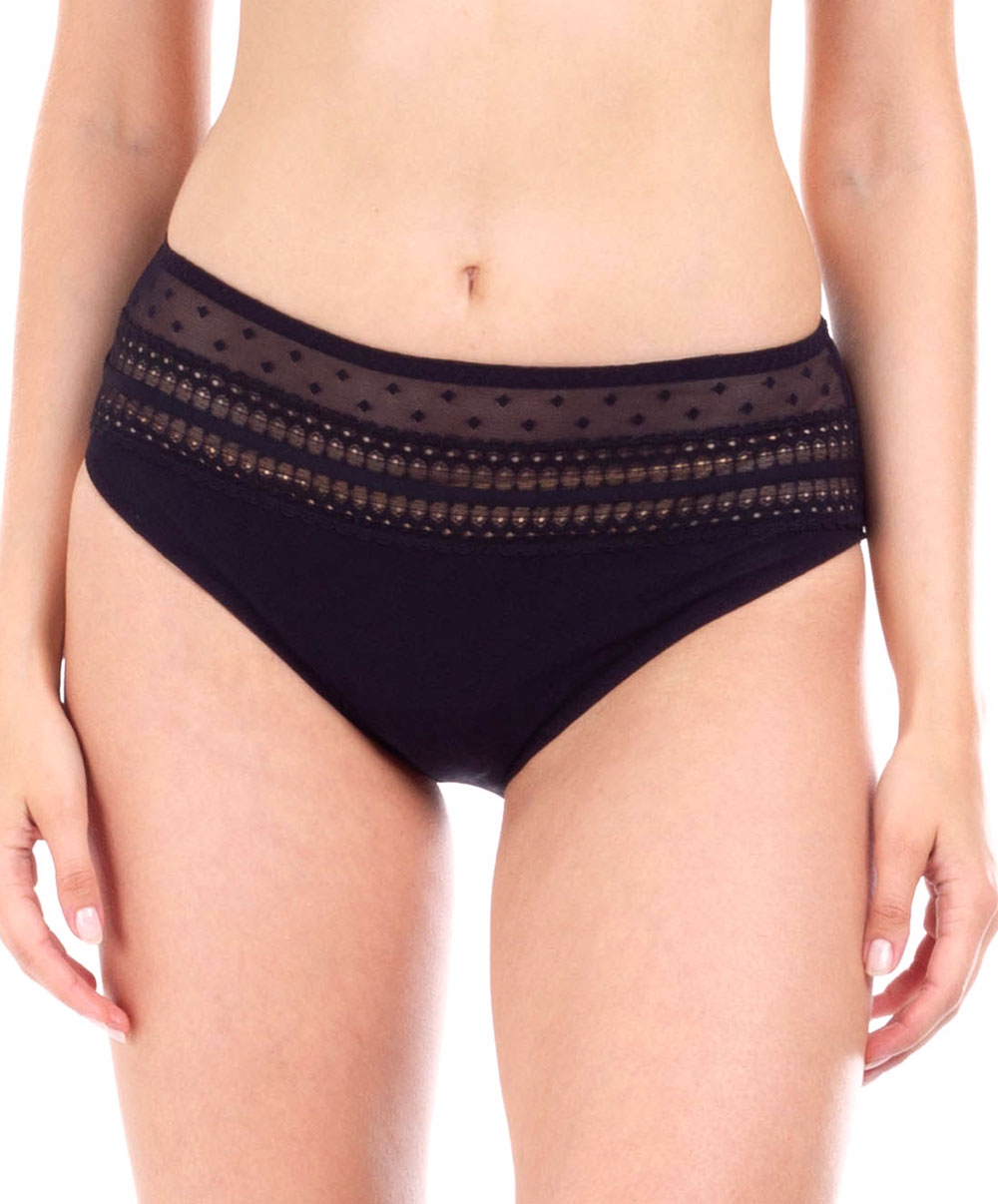 Slip haut Antigel de Lise Charmel Intermède Sexy noir FCG0382-NO