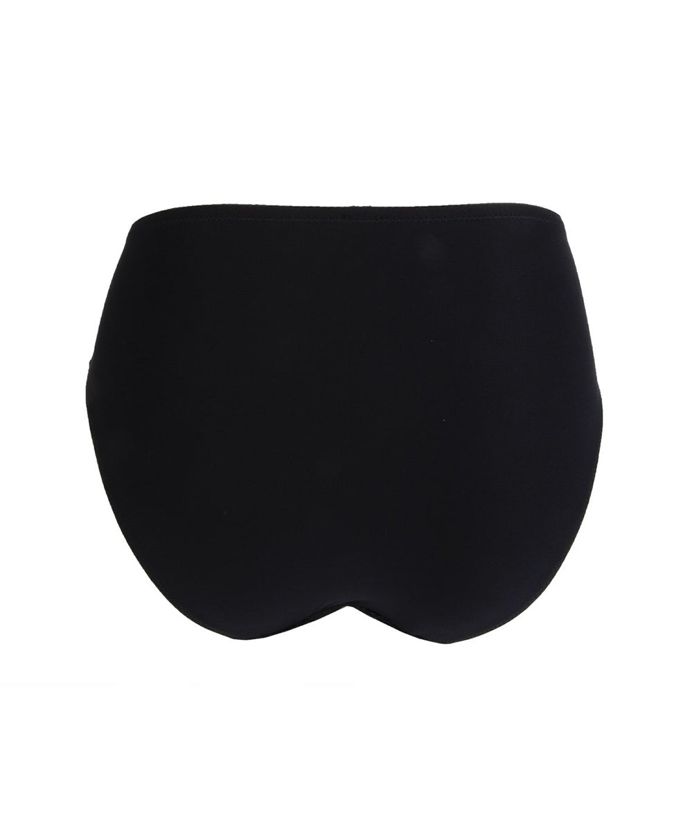 Slip haut dos opaque Lise Charmel Sublime en Dentelle noir ACH0313-NO