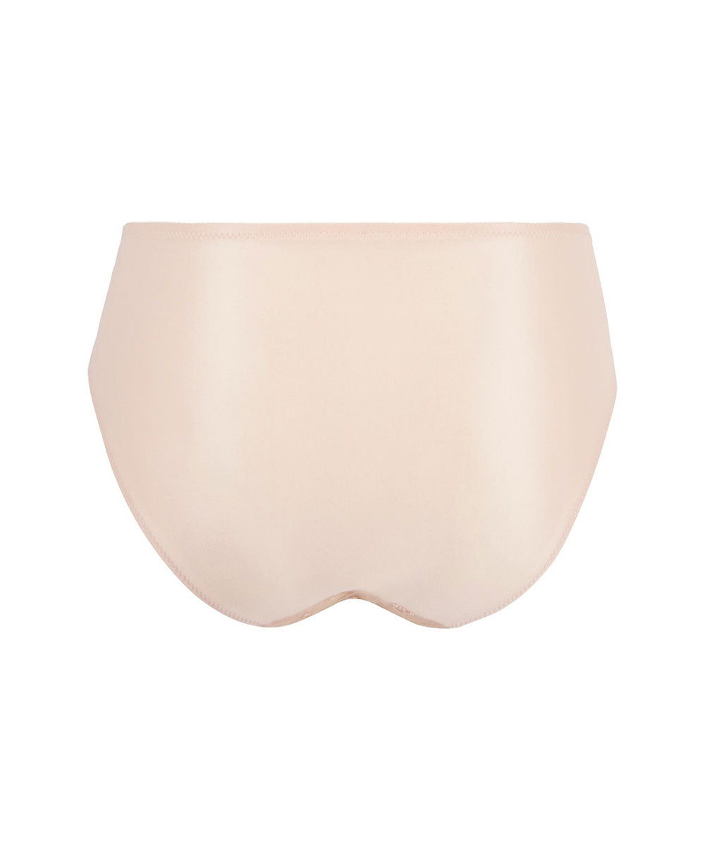 Slip haut dos opaque Lise Charmel Sublime en Dentelle nude sublime ACH0313-NS