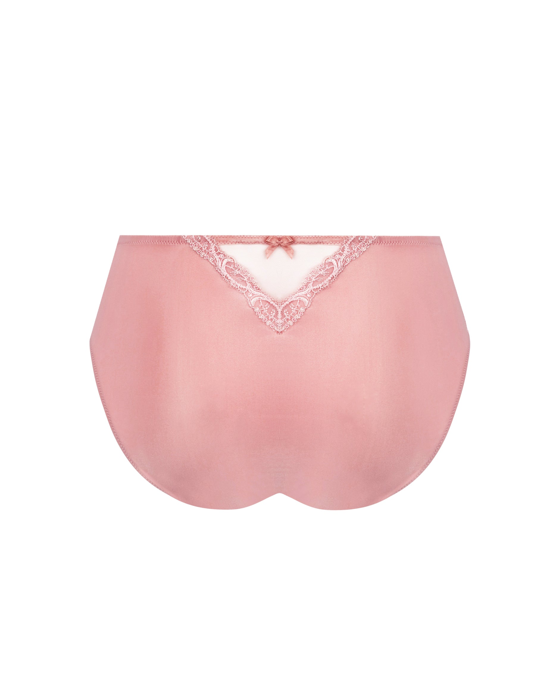 Slip haut en soie Lise Charmel Splendeur soie rose vintage ACC0380-SU 100