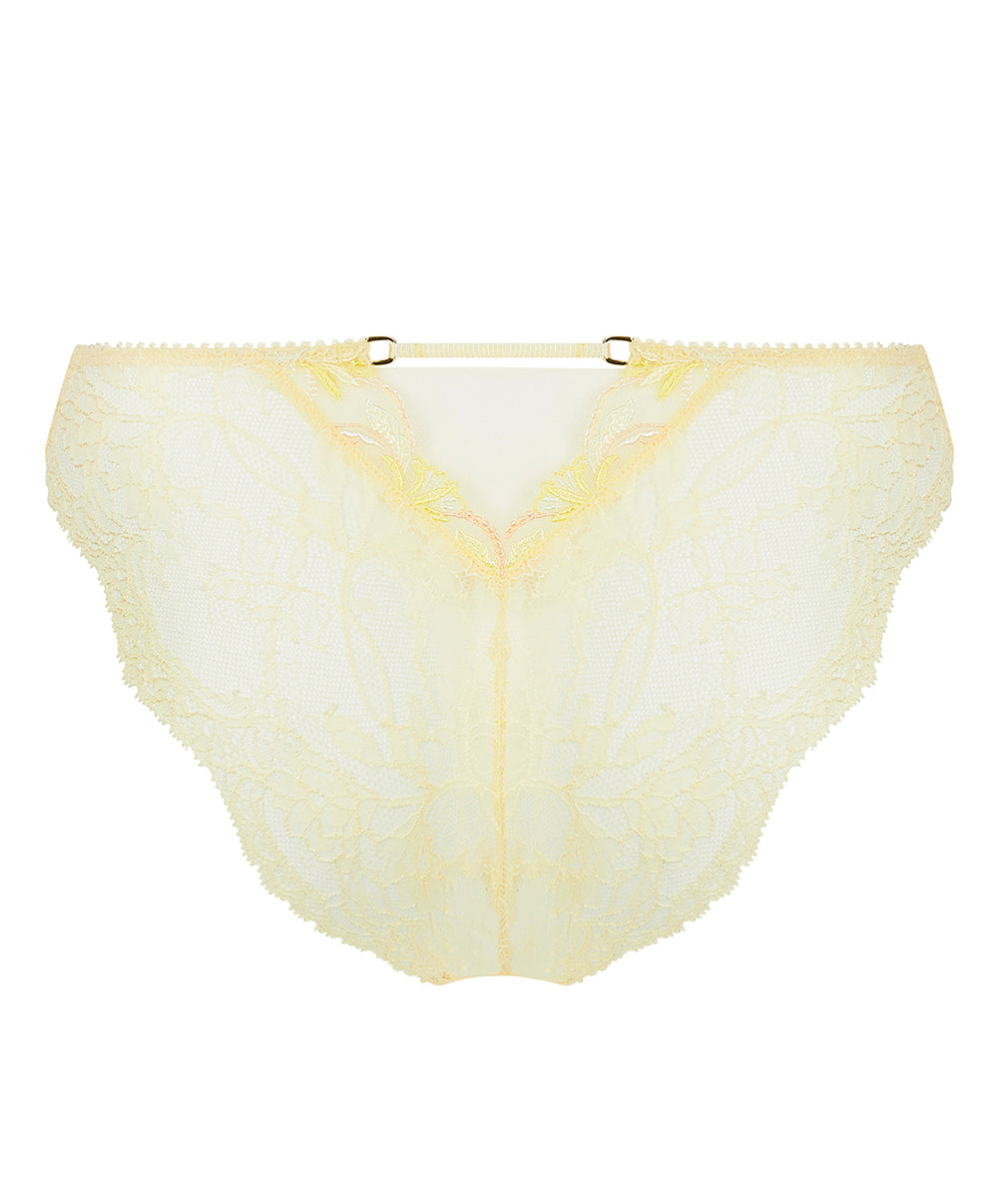 Slip italien "Séduction" Lise Charmel Frisson d'Or jaune ACH0761-OR