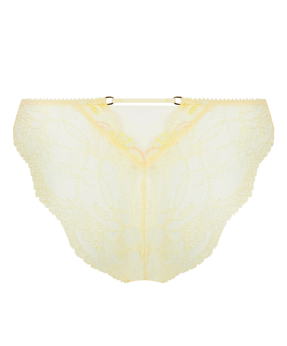 Slip italien "Séduction" Lise Charmel Frisson d'Or jaune ACH0761-OR