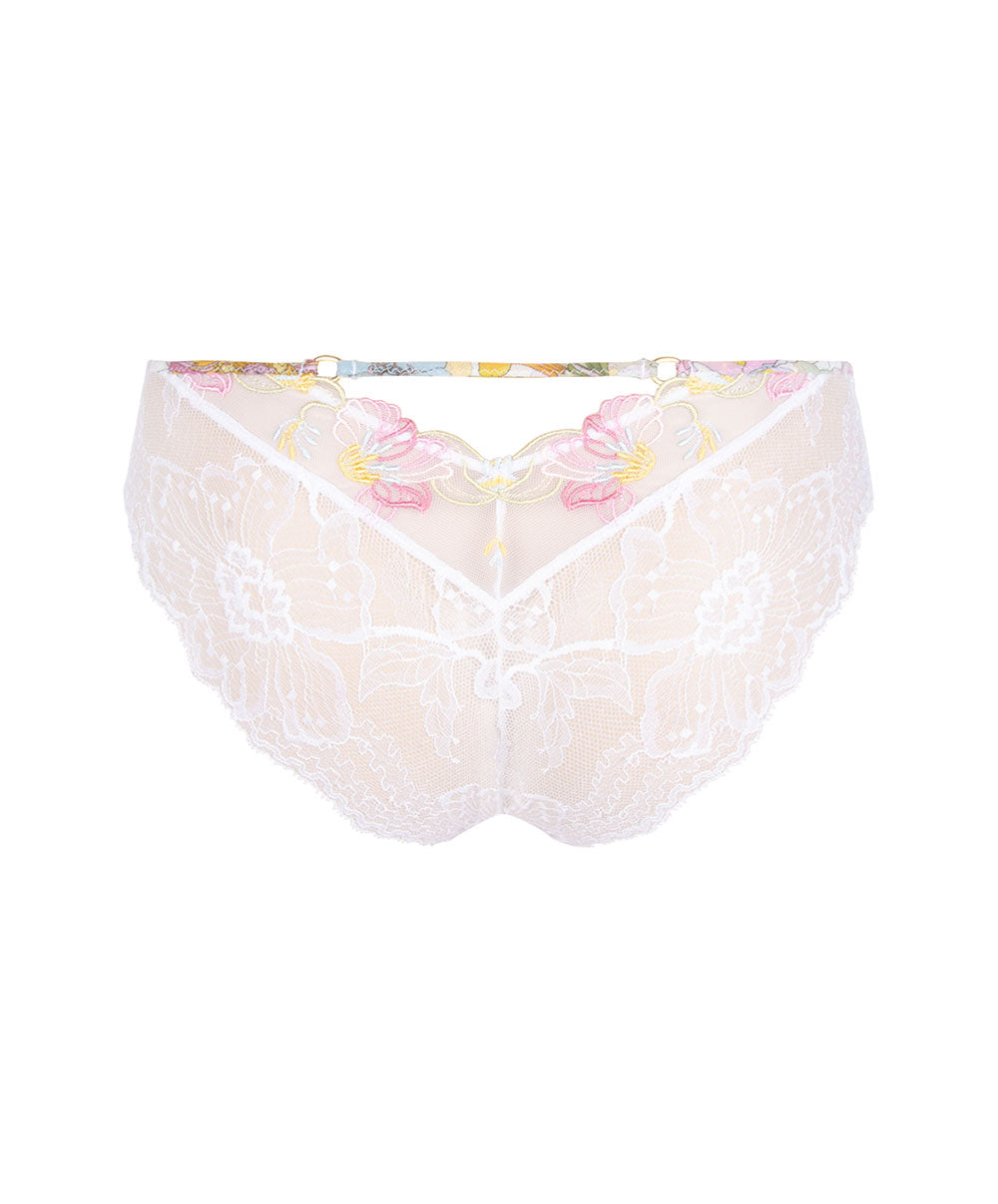 Slip italien "Séduction" à fleurs Lise Charmel Féérie Florale pastel floral ACH0725-PF 10