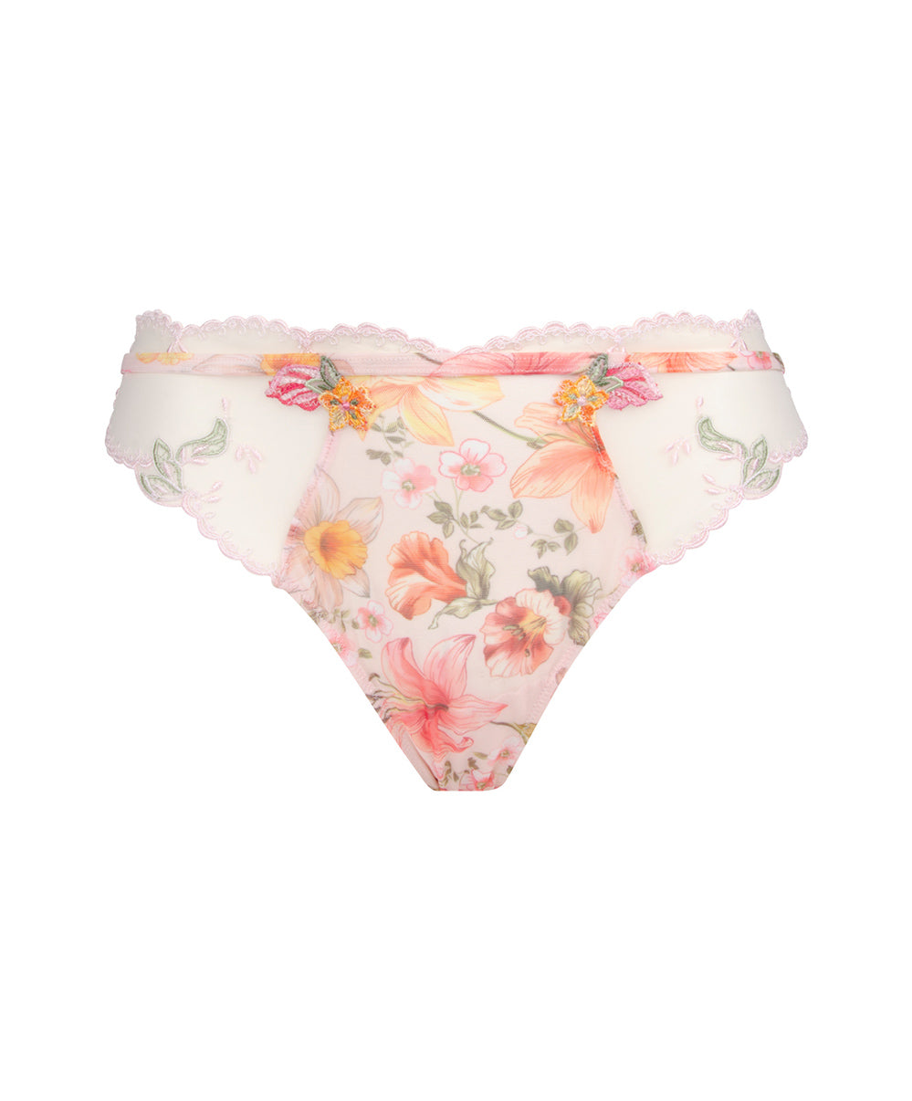 Slip italien "Séduction" Lise Charmel Désir en Fleur multicolore ACG0785-FS