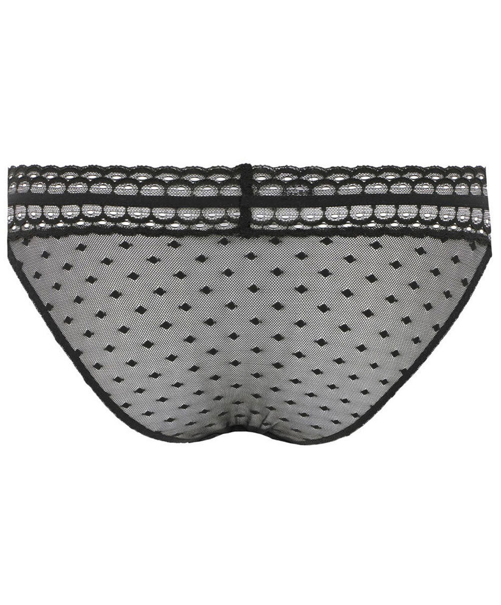 Slip séduction Antigel de Lise Charmel Intermède Sexy noir ECG0782-NO