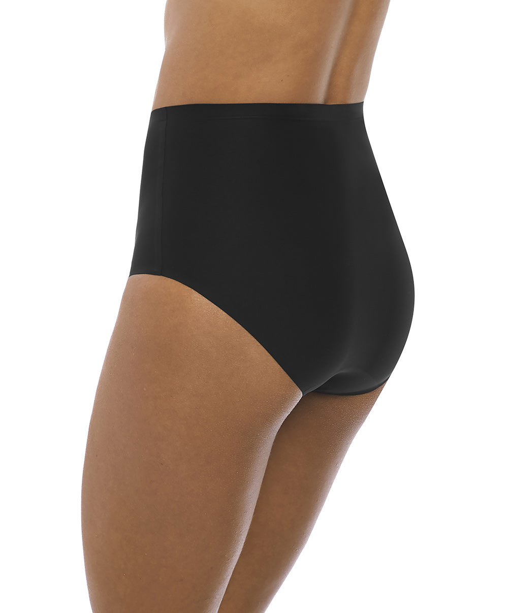 Slip invisible stretch taille haute Fantasie Smoothease noir FL2328-BLK