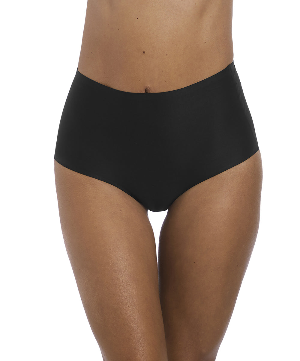Slip invisible stretch taille haute Fantasie Smoothease noir FL2328-BLK