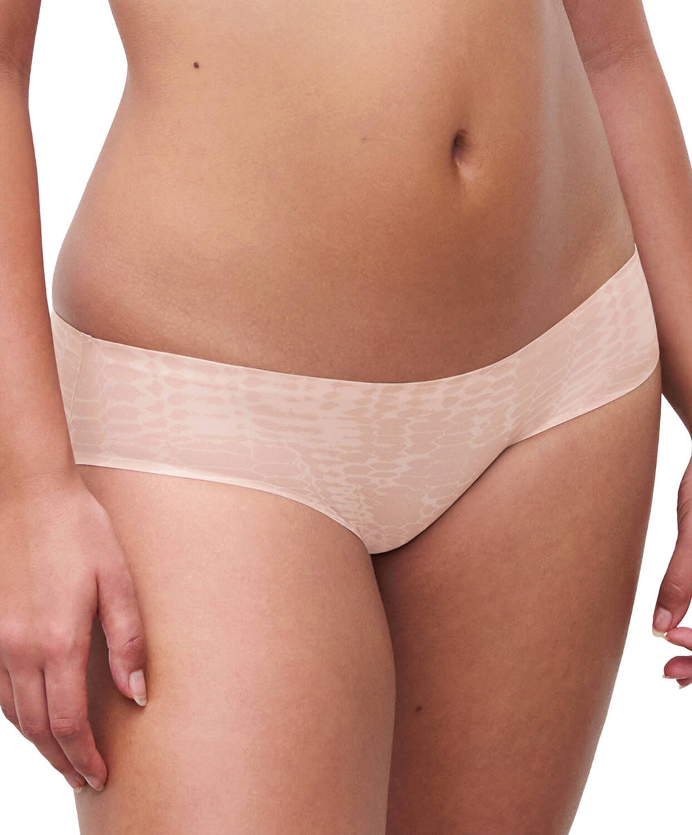 Slip taille basse Chantelle Softstretch imprimé sepent clair C11D30-A20 1
