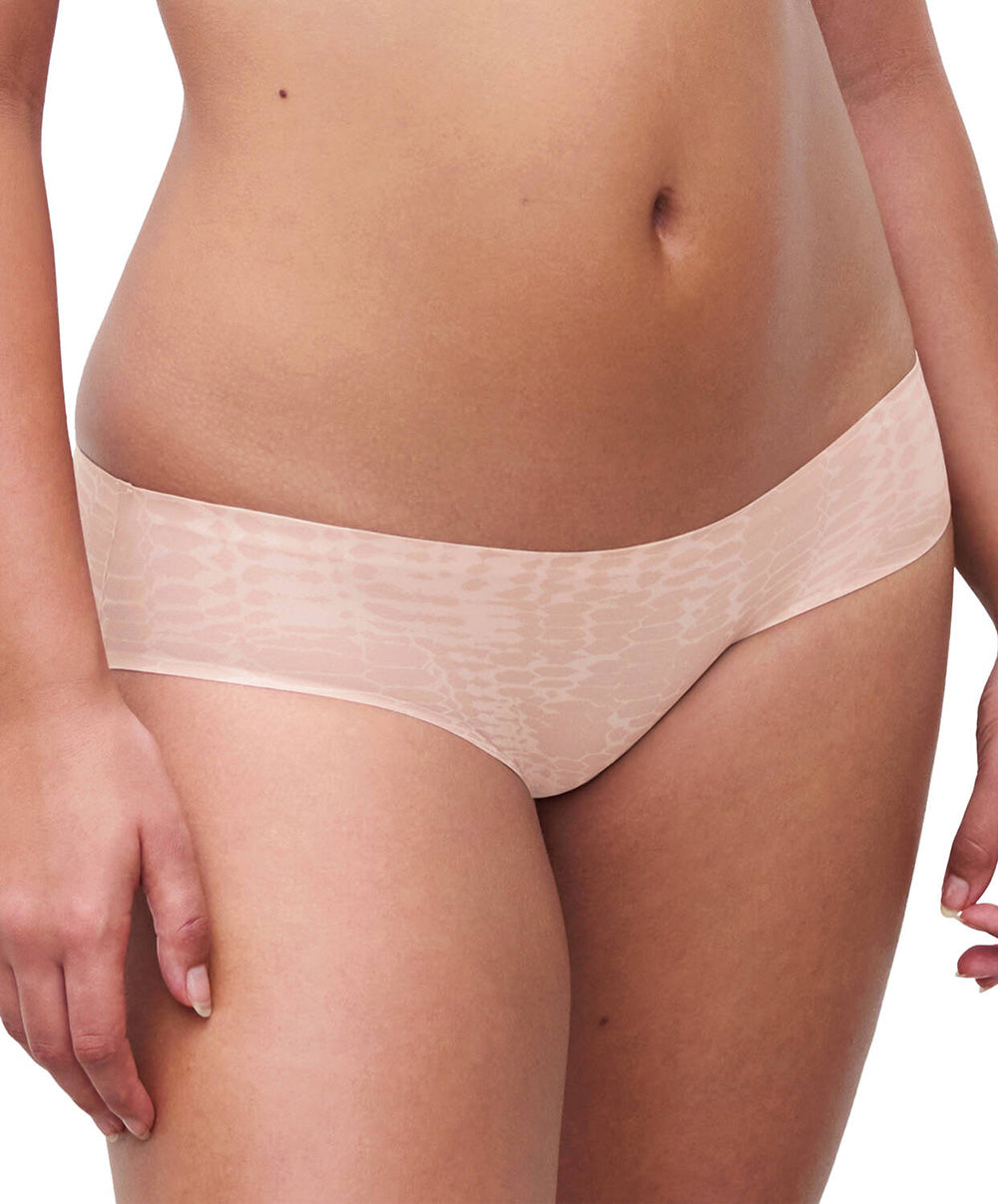 Slip taille basse Chantelle Softstretch imprimé sepent clair C11D30-A20 1