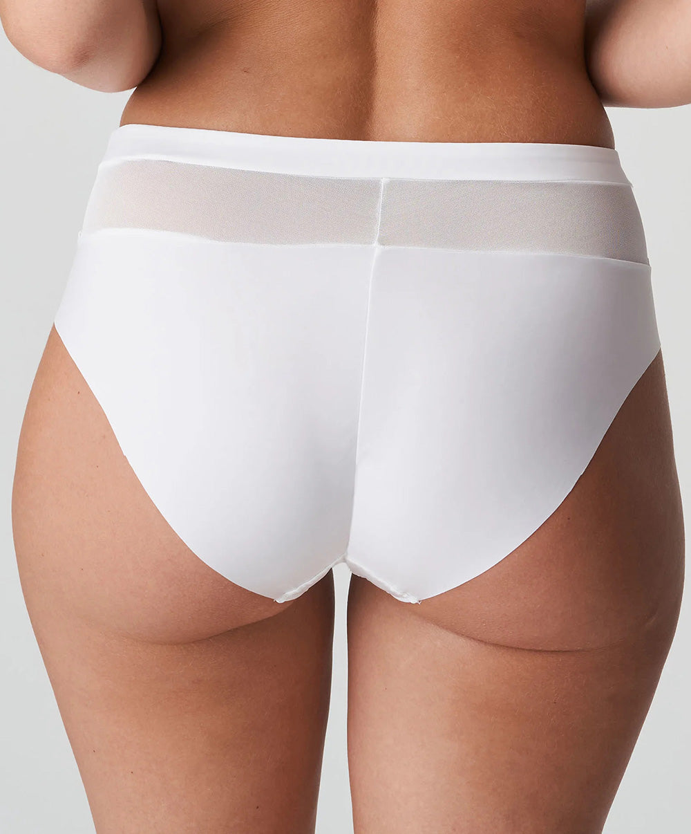 Slip taille haute femme PrimaDonna Sophora blanc 0563181-WIT