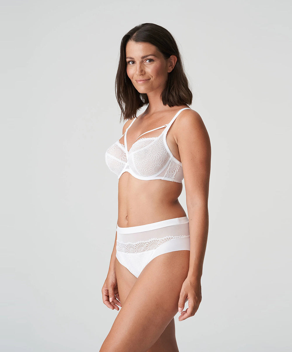 Slip taille haute femme PrimaDonna Sophora blanc 0563181-WIT
