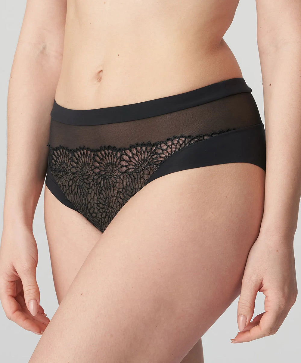Slip taille haute femme PrimaDonna Sophora noir 0563181-ZWA