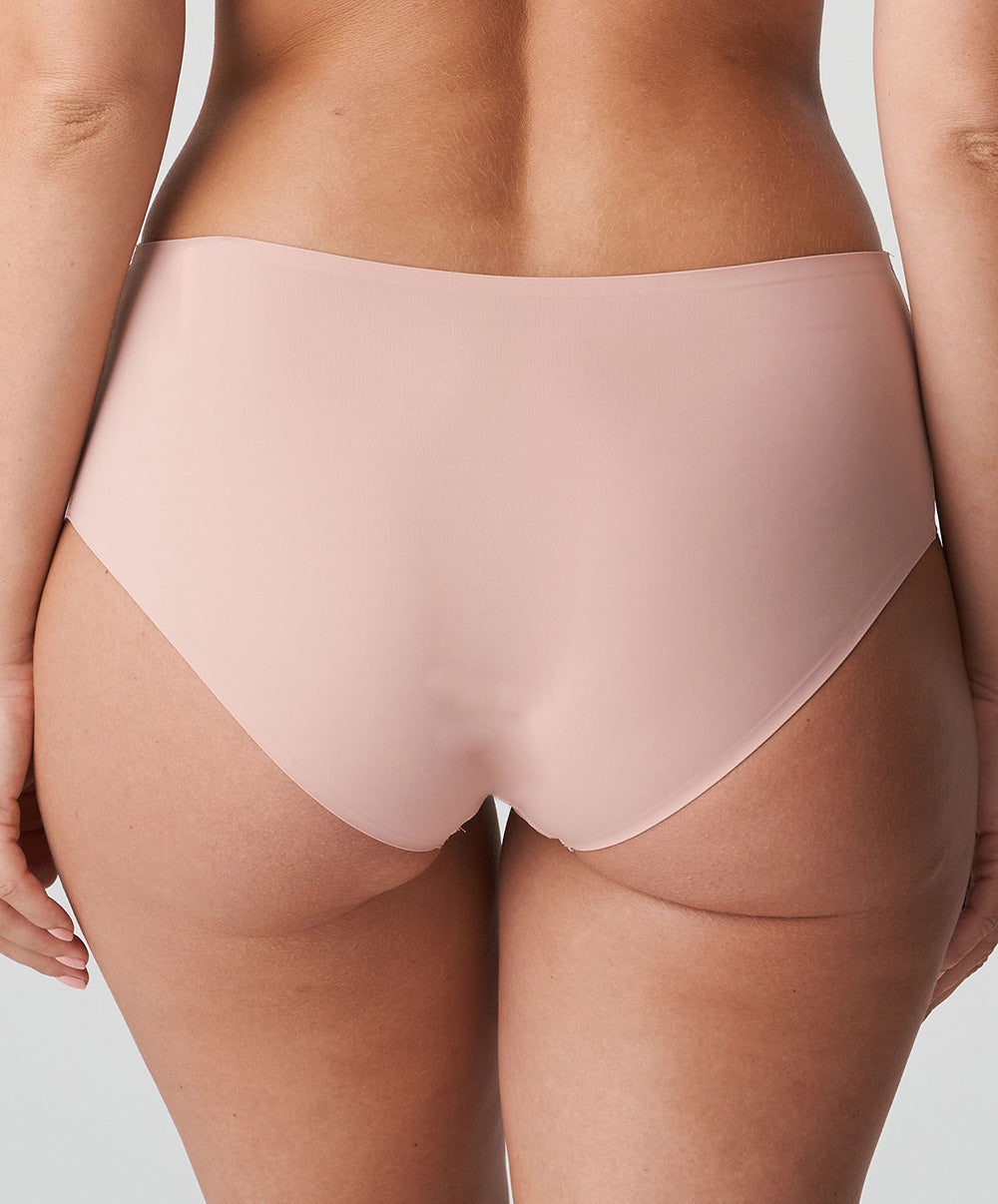 Slip taille haute invisible PrimaDonna Figuras rose poudré 0563251-PWD