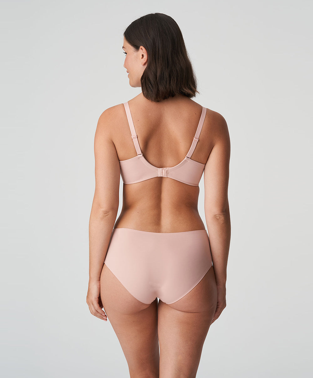 Slip taille haute invisible PrimaDonna Figuras rose poudré 0563251-PWD