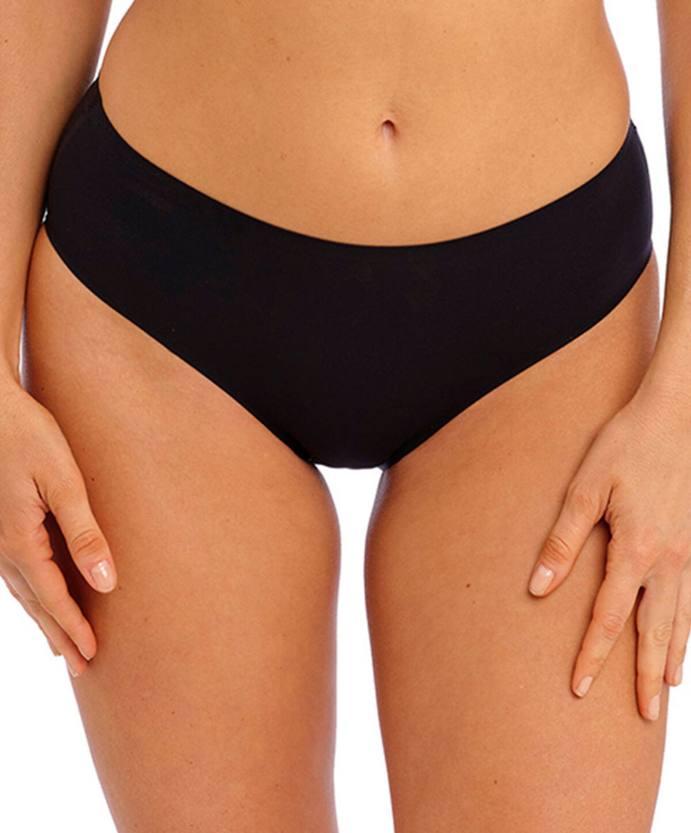 Slip taille mi-haute Wacoal Inès Secret noir WE601055-BLK