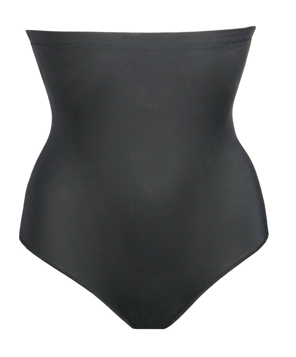 Slip ventre plat gainant taille très haute PrimaDonna Perle charbon 0562344-CHB