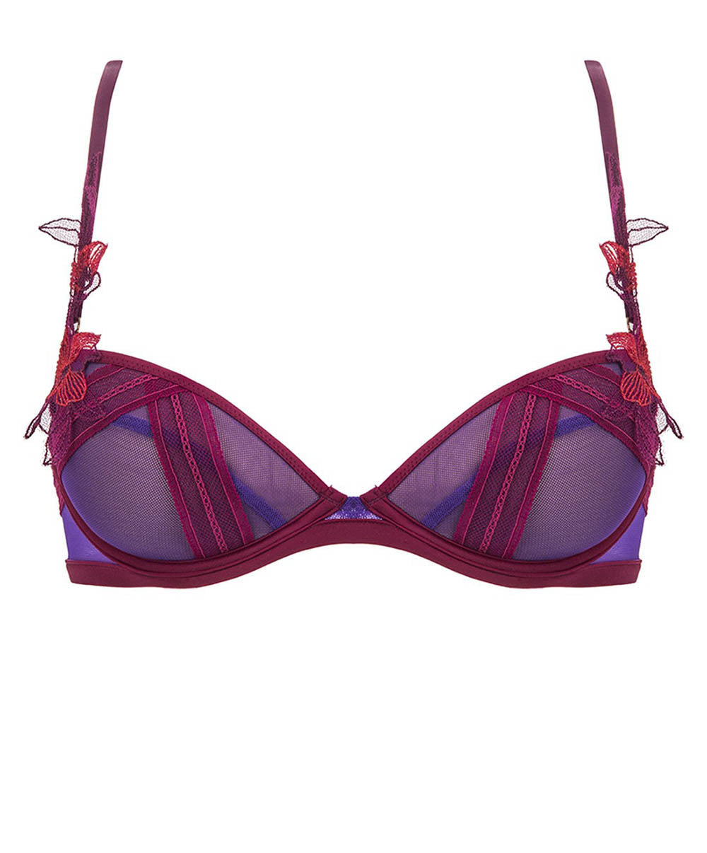Soutien-gorge Charmel bra Push-up New Ewperience Lise Charmel Violet et Fucshia