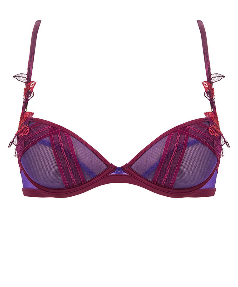 Soutien-gorge Charmel bra Push-up New Ewperience Lise Charmel Violet et Fucshia