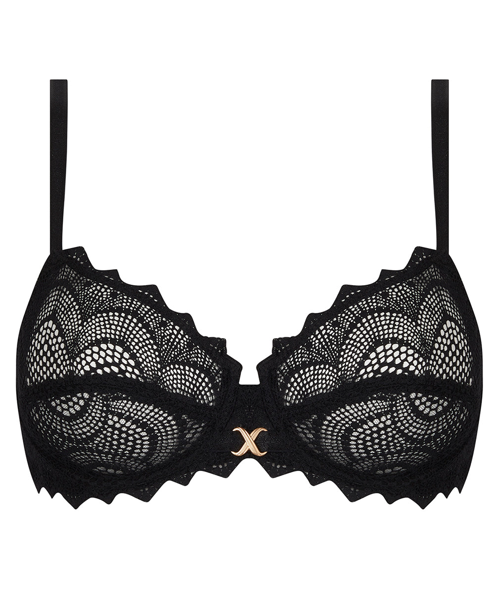 Soutien-gorge armature Antigel de Lise Charmel Sexy Bohême noir ECJ6040-NO