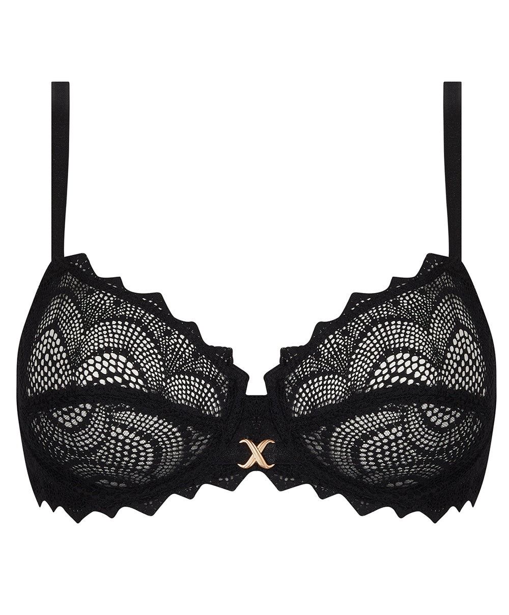 Soutien-gorge armature Antigel de Lise Charmel Sexy Bohême noir ECJ6040-NO