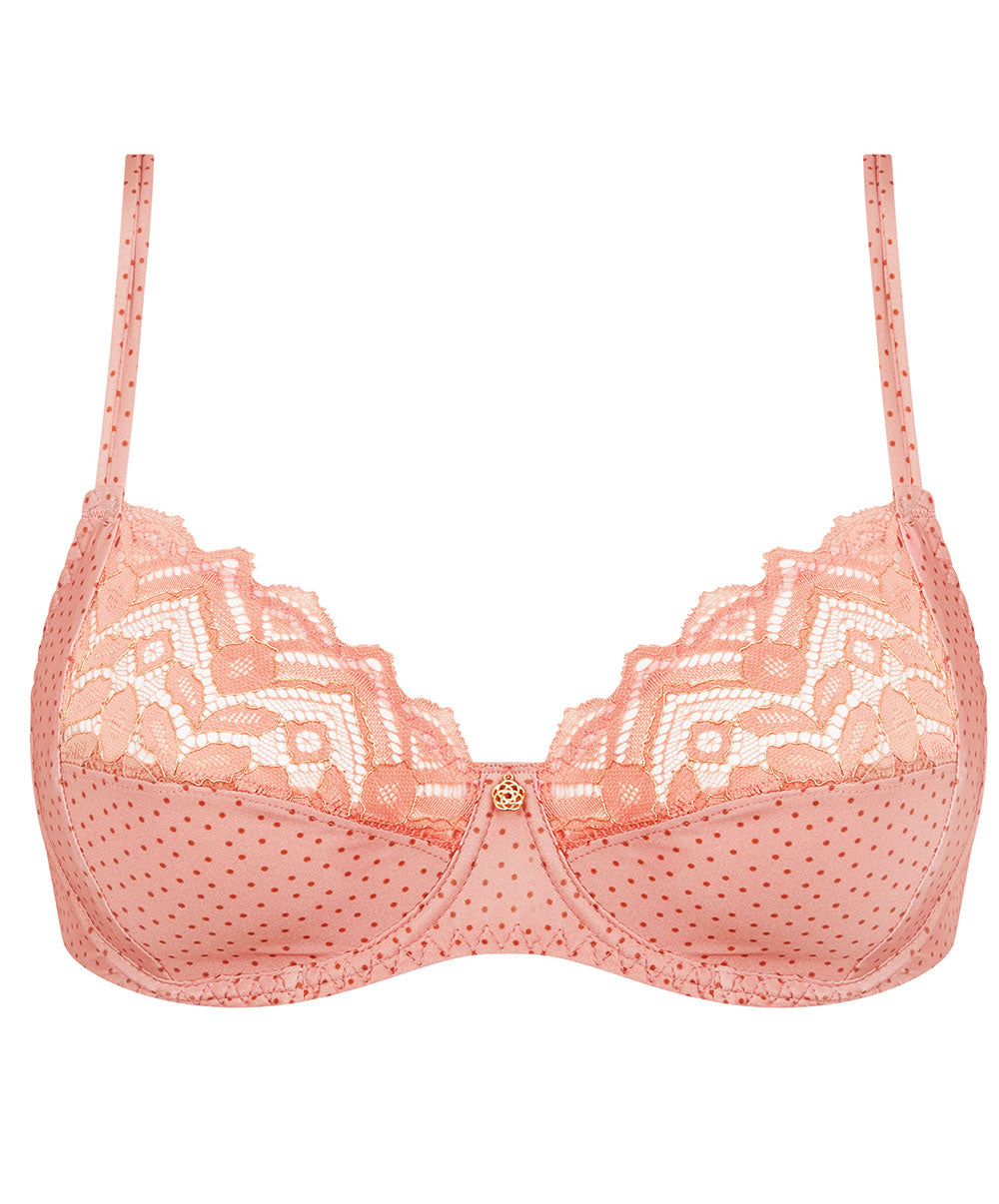 Soutien-gorge armature "Bien-être" Antigel de Lise Charmel Pétille en Glam bulles rosées ECH6182-BR